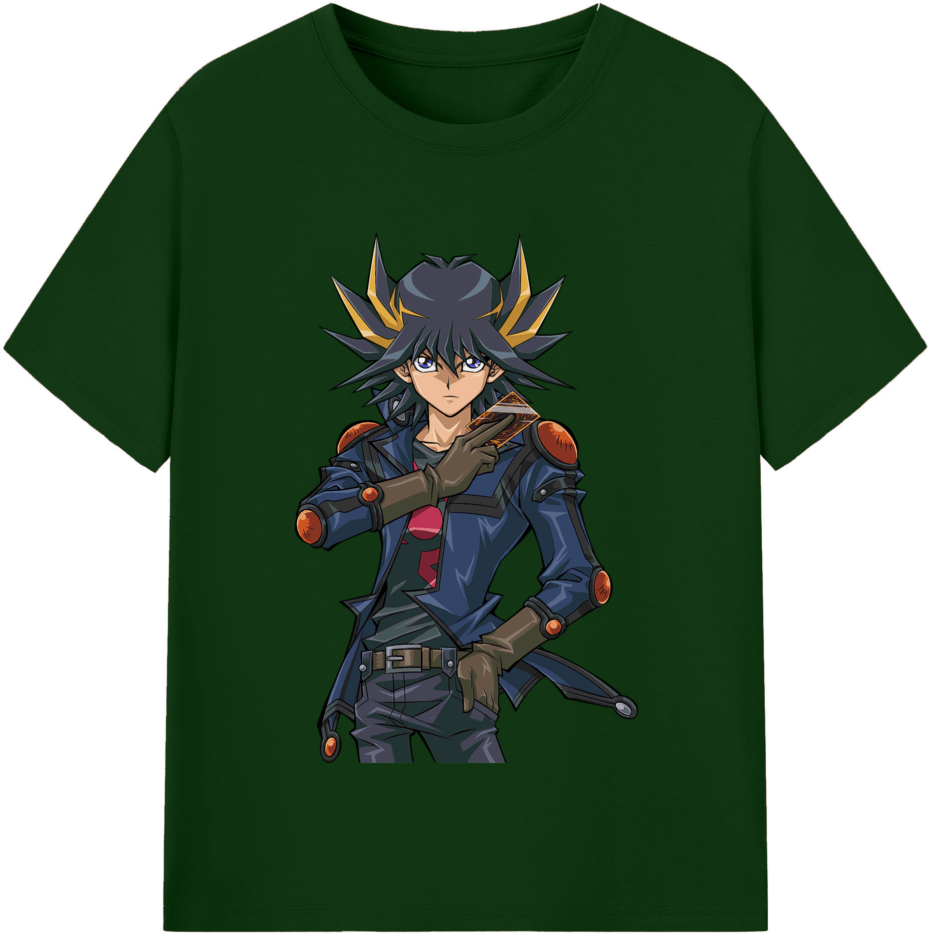 （画像用） 遊☆戯☆王 Yu-Gi-Oh! 綿100％半袖Tシャツ（フロントプリント）